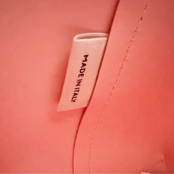 NEW MANSUR GAVRIEL Mini Saffiano Leather Bucket Bag Dahlia Pink NWT - Picture 10 of 11